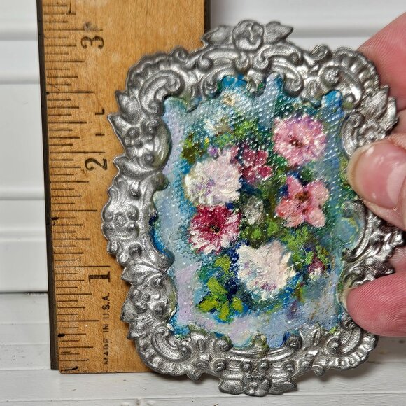 Oil Painting Dollhouse Miniature by Pauline Miller - Picture 4 of 5